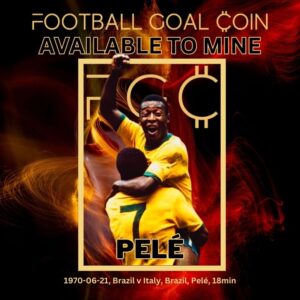 Football Goal Coin, Sports token, Football Crypto, Pele