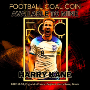 Football Goal Coin, Sports token, Football based Crypto, Image Card