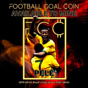 Football Goal Coin, Sports token, Football based Crypto, Image Card